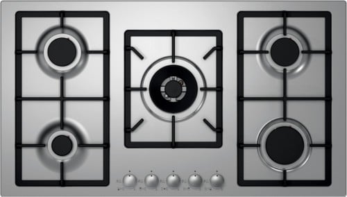 سطح 5 عين غاز 90 سم HD منفصل عين وسط مفاتيح امامية