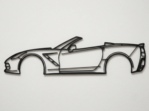 لوحة جدارية Chevrolet C7 Corvette Convertible