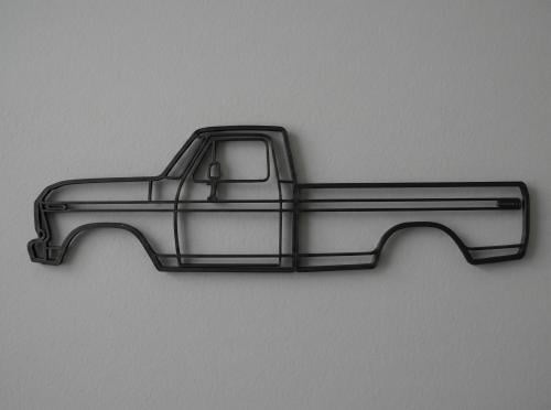 لوحة جدارية على شكل فورد Ford F-150 6th Gen