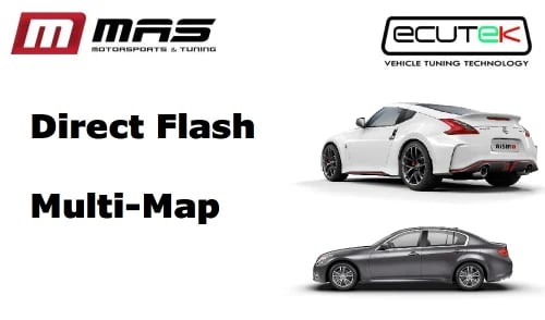 2009+ Nissan 370z Direct Flash Multi-Map ECUTEK