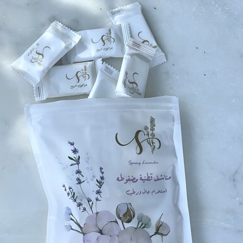 مناشف مضغوطه ( عدد 80 منشفه )