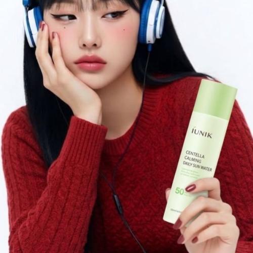 iUNIK Centella Calming Daily Sun Water واقي شمس اي...