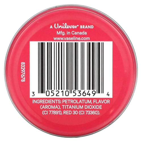 Vaseline Lip Therapy Tin فازلين مرطب للشفايف روز