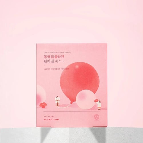 round lab camellia deep collagen firming gel mask...