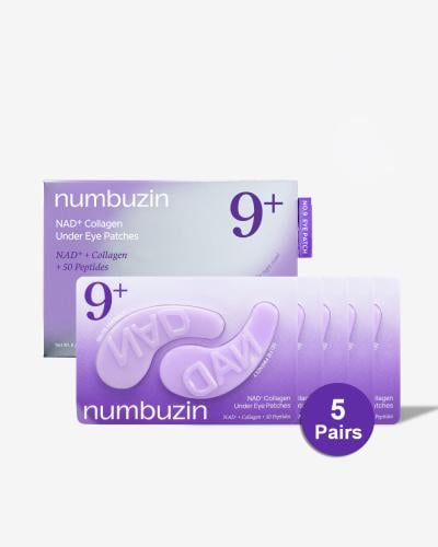 numbuzin no 9 nad+ collagen under eye patches 5 pa...