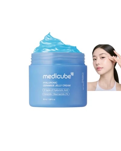 medicube hyaluronic ceramide jelly cream 50ml ميدك...
