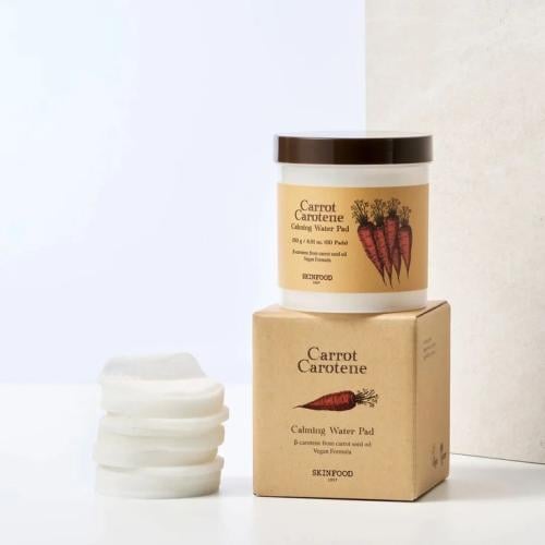 مسحات تونر قطنيه سكن فود بالكاروتين