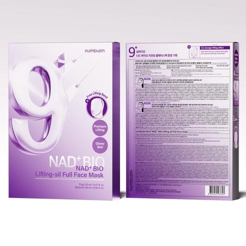 numbuzin no.9 nad bio lifting full cover facial ma...