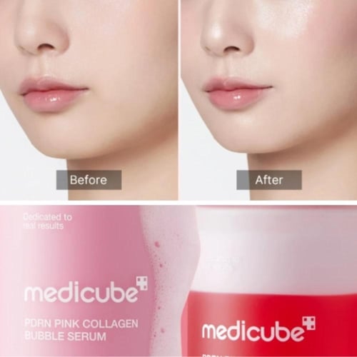 medicube pdrn pink collagen bubble serum 95ml سيرو...