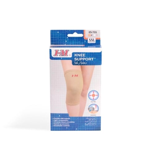 Comfortable standard knee support I-M ES-721 XXL