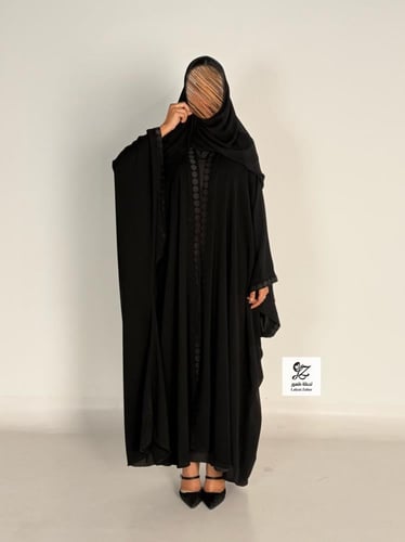 عبايه فجر بقصه كويتيه قماش ملكي فتنامي