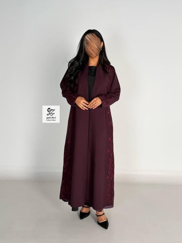 بليزر ظهور قماش كريب الابداع بتدخيل تطريز يدوي عنا...