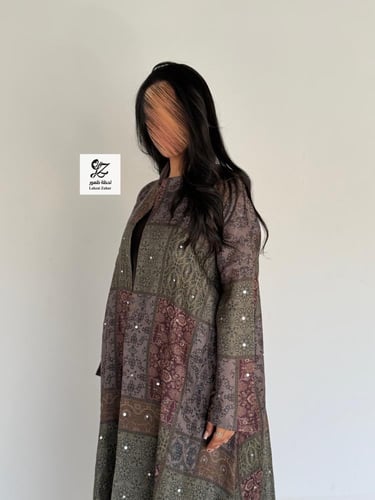 عبايه هنديه مشجره