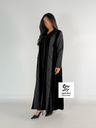 بليزر اصاله بقماش مخمل كوري مع تفته هندي