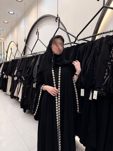 عبايه فجر بقصه كويتيه قماش ملكي فتنامي