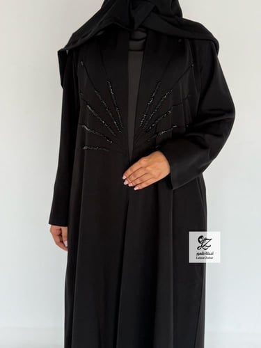 بليزر وصايف بقماش اندنوسي مع تدخيل شك ناعم