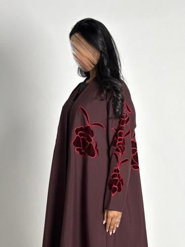 عبايه وديان بقصه Aقماش قماش كريب الابداع بتدخيل مخ...