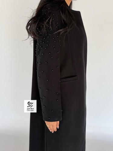 بليزر العيد رسميه مبطنه بتدخيل لولوبقماش كريب الاب...