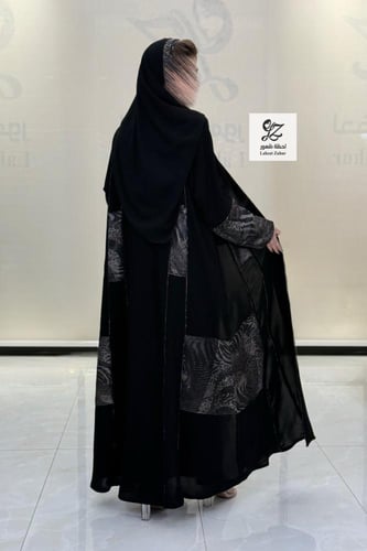 عبايه ميعاد بقصه A lionبتدخيل لنن هندي مشجر