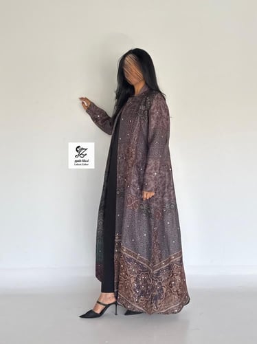 عبايه هنديه مشجره