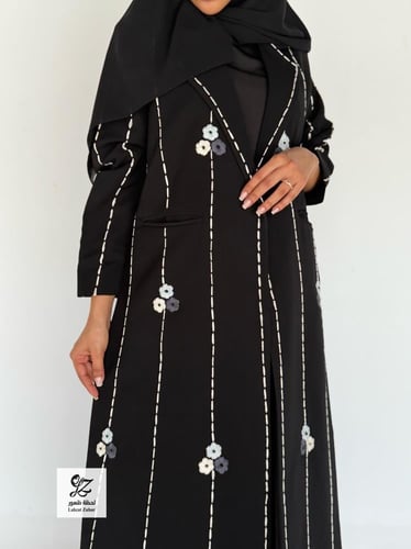 بليزر اكتان بقماش رموش بتدخيل شك ناعم كامل