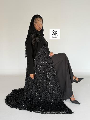 عبايه وعد بتدخيل ترتر فرنسي لمعه كلوش