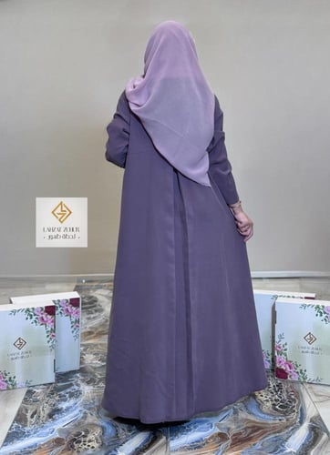 عبايه بليزر الهنوف بقماش حرير ياباني