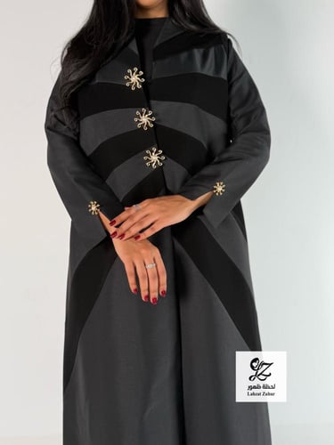 بليزر اقتان بقماش مخمل كوري مع شاكيرا