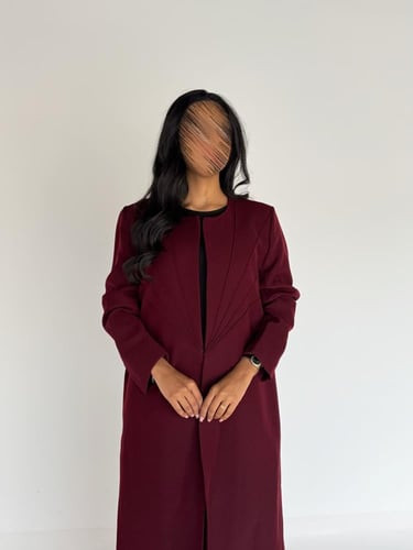 عبايه وصايف بليزر رسمي مبطنه بقماش سيراميك اصلي