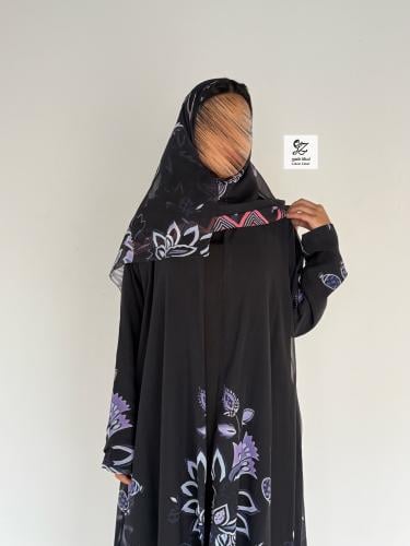شيفون الصيف كلوش مع الطرحه
