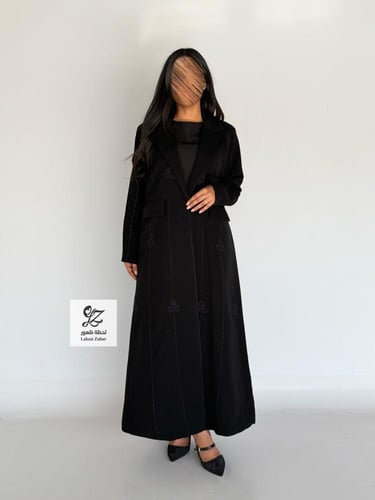 بليزر اكتان بقماش رموش بتدخيل شك ناعم كامل