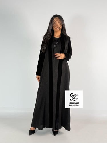 بليزر اقتان بقماش مخمل كوري مع شاكيرا