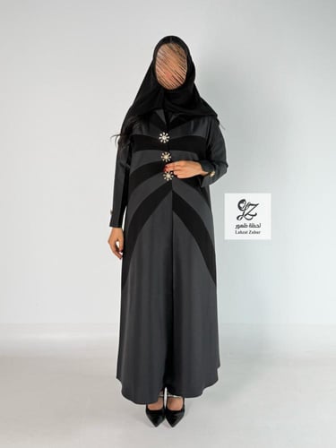 بليزر اقتان بقماش مخمل كوري مع شاكيرا