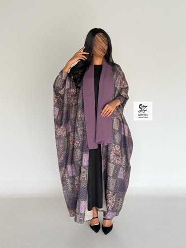 عبايه هنديه نص كلوش