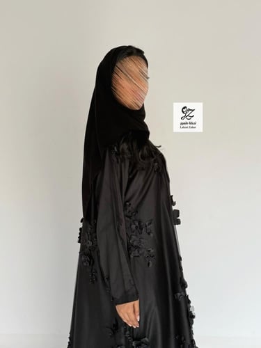 عبايه دايموند كلوش بتدخيلات شك فخم