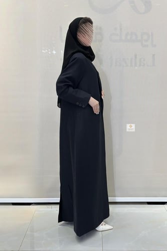 عبايه بليزر رسمي الصيف بقماش لنن