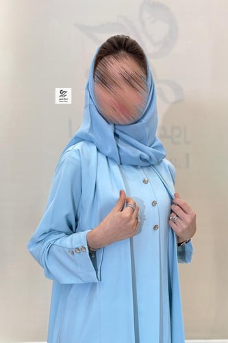 بليزر لمياء بقماش إندونسي صيفي بتدخيل كرستال لون س...