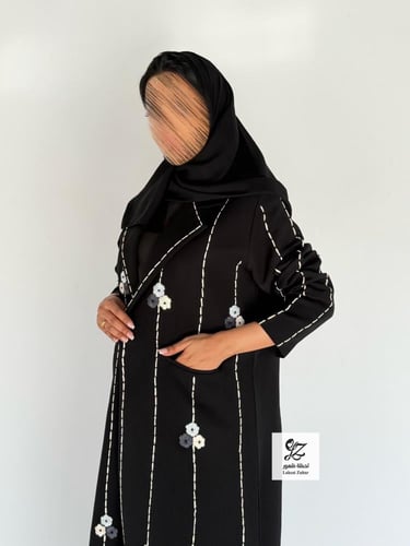 بليزر اكتان بقماش رموش بتدخيل شك ناعم كامل