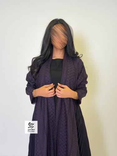 عبايه ركاما كلوش بتدخيل كسرات ثري دي موف