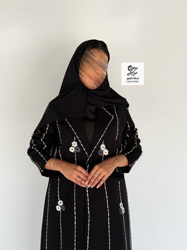 بليزر اكتان بقماش رموش بتدخيل شك ناعم كامل