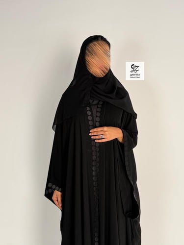 عبايه فجر بقصه كويتيه قماش ملكي فتنامي