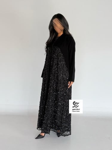 عبايه وعد بتدخيل ترتر فرنسي لمعه كلوش