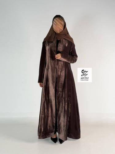 بليزر الفريده بقماش مخمل كوري