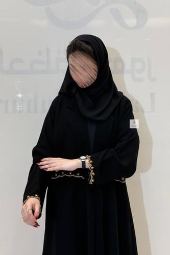 عبايه ضحئ بقصه Aبتدخيلات شك يدوي