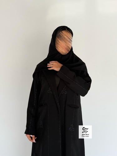 بليزر اكتان بقماش رموش بتدخيل شك ناعم كامل