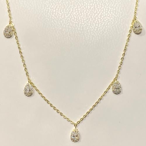 عقد فضة عيار 925