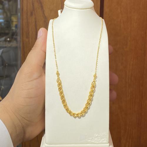 عقد ذهب عيار 21 وزن 6.58