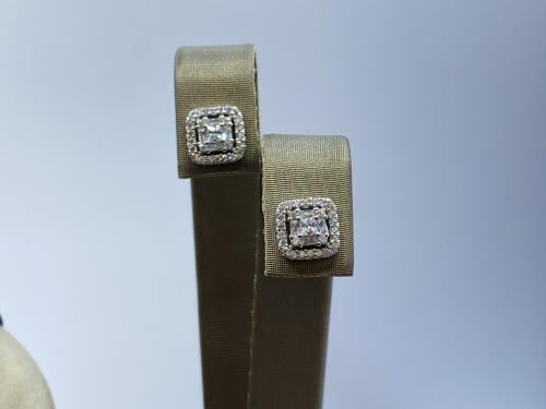 حلق فضة عيار 925