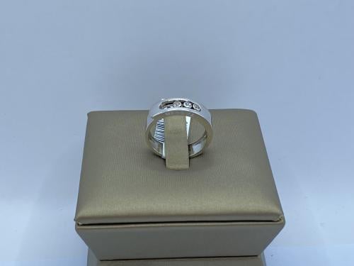 خاتم ذهب عيار 18 وزن 2.78