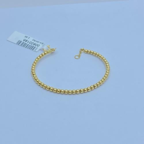 سوارة اطفال ذهب عيار 18 وزن 2.96